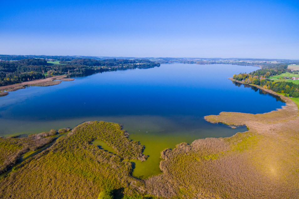 Landschaftsaufnahme Waginger See