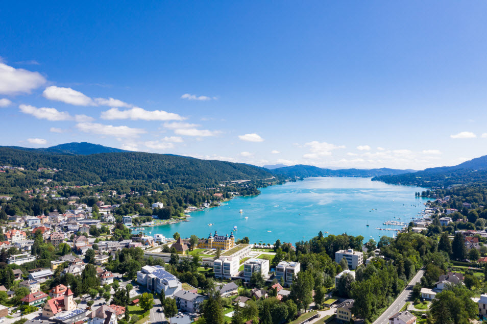 Blick über den Wörthersee