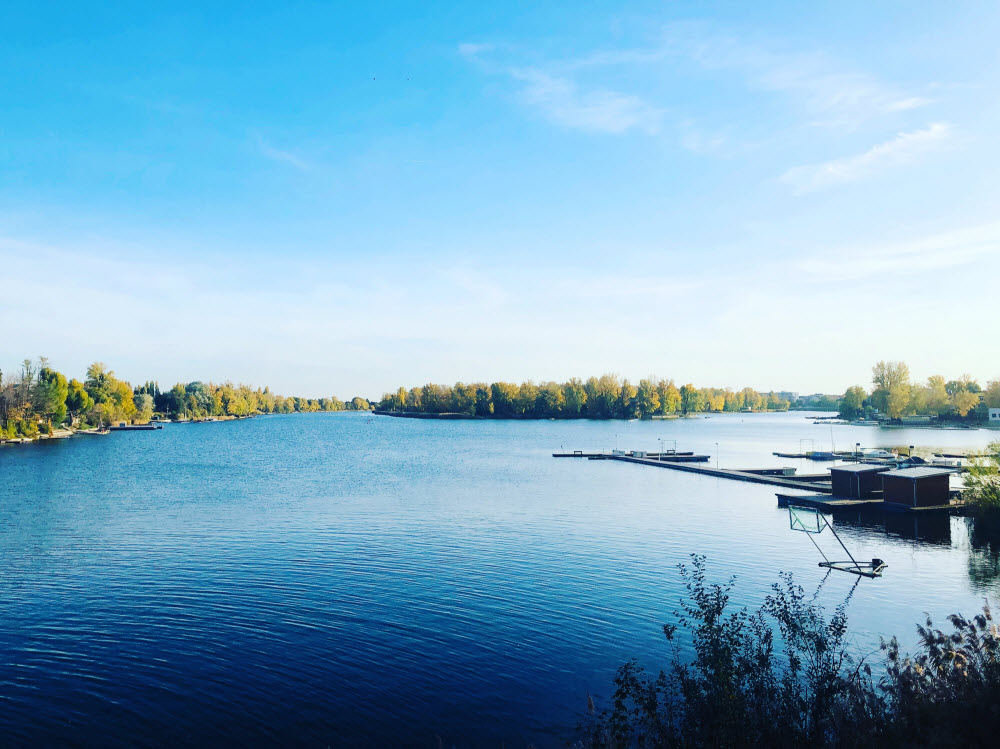 Blick auf die Alte Donau