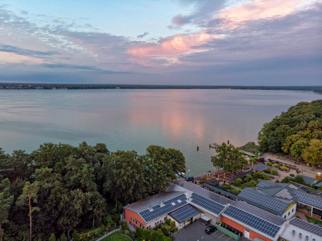 Der Große Müggelsee in Berlin-Köpenick