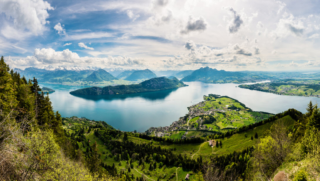 Blick auf den Vierwaldstättersee